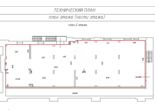 Адрес: ул. 2-я Старо-Аракчинская, дом 33Ак2, Общая площадь: 357,9 м<sup>2</sup>, Район: Кировский