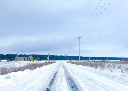 С другой стороны село Шали.