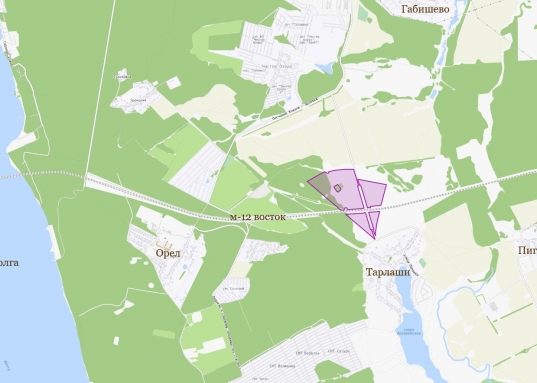 Участок 77,67 га в живописном месте рядом с с. Тарлаши