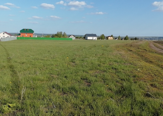 Идеально ровный участок для строительства дома в Тагашево