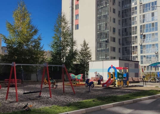 Адрес: ул. Галимджана Баруди, дом 4, Количество комнат: 2, Общая площадь: 53.1 м<sup>2</sup>, Жилая площадь: 27.2 м<sup>2</sup>, Площадь кухни: 9.3 м<sup>2</sup>, Этаж: 2/17, Тип дома: Монолитно-кирпичный, Район: Кировский