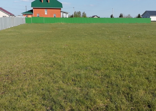 Идеально ровный участок для строительства дома в Тагашево