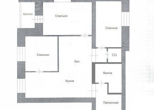 Адрес: ул. Лядова, дом 9А, Количество комнат: 3, Общая площадь: 92.7 м<sup>2</sup>, Жилая площадь: 41 м<sup>2</sup>, Площадь кухни: 35 м<sup>2</sup>, Этаж: 4/9, Тип дома: Кирпичный