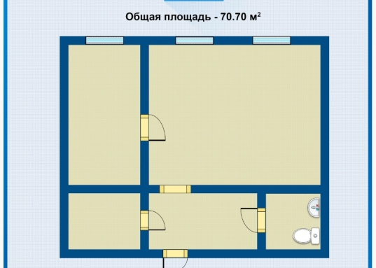 <strong>Хотите снять в долгосрочную аренду офис у станции метро?</strong><br /><br />Сдаю офисное помещение в бизнес-центре, расположенном в самом центре г. Казани (Вахитовский район) по адресу ул. Островского, 67.<br /><br />Бизнес-центр расположен в 5-минутной шаговой доступности от станции метро "Площадь Тукая", ТРЦ "Кольцо" и остановок общественного транспорта.<br /><br />Помещение площадью 70,7 кв.м. находится на 4-ом этаже, имеется лифт.