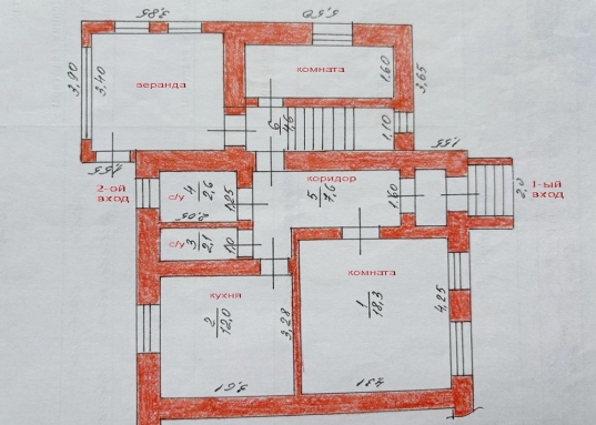 Адрес: ул. Молодежная, дом 4, Площадь дома: 92,3 м<sup>2</sup>, Площадь участка: 10,9 соток, Поселок: Ленино-Кокушкино, Район: Пестречинский