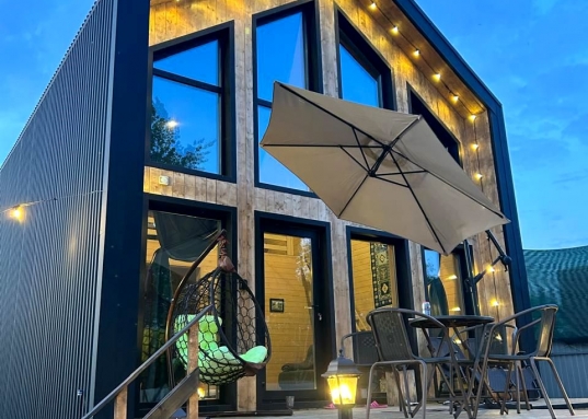 Дом на берегу реки Кама